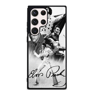 KING ELVIS PRESLEY BLACK WHITE Samsung Galaxy S23 Ultra Case Cover KING ELVIS PRESLEY BLACK WHITE Samsung Galaxy S23 Ultra Case Cover
