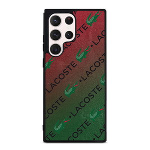 LACOSTE CROCODILE LOGO PATTERN Samsung Galaxy S23 Ultra Case Cover LACOSTE CROCODILE LOGO PATTERN Samsung Galaxy S23 Ultra Case Cover