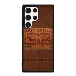LEVI STRAUSS JEANS EMBLEM Samsung Galaxy S23 Ultra Case Cover