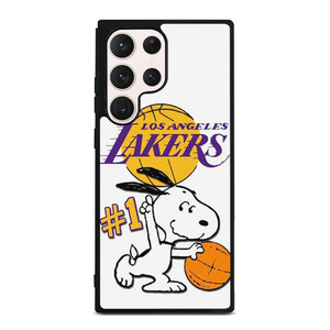 LOS ANGELES LAKERS SNOOPY BASKETBALL Samsung Galaxy S23 Ultra Case Cover