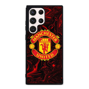 MANCHESTER UNITED RED MARBLE LOGO Samsung Galaxy S23 Ultra Case Cover MANCHESTER UNITED RED MARBLE LOGO Samsung Galaxy S23 Ultra Case Cover