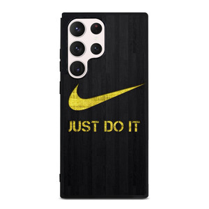 NIKE JUST DO IT WOOD LOGO YELLOW Samsung Galaxy S23 Ultra Case Cover NIKE JUST DO IT WOOD LOGO YELLOW Samsung Galaxy S23 Ultra Case Cover
