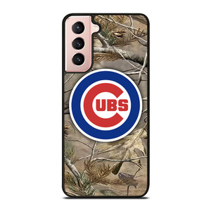 CHICAGO CUBS CAMO LEAF  Samsung Galaxy S21 Case Cover