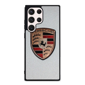 PORSCHE SILVER METAL EMBLEM Samsung Galaxy S23 Ultra Case Cover PORSCHE SILVER METAL EMBLEM Samsung Galaxy S23 Ultra Case Cover
