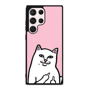 RIPNDIP CAT PINK Samsung Galaxy S23 Ultra Case Cover RIPNDIP CAT PINK Samsung Galaxy S23 Ultra Case Cover