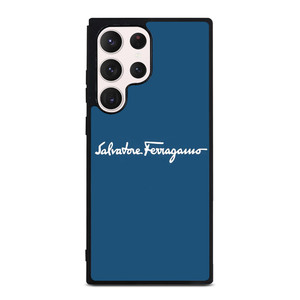 SALVATORE FERRAGAMO BLUE LOGO Samsung Galaxy S23 Ultra Case Cover SALVATORE FERRAGAMO BLUE LOGO Samsung Galaxy S23 Ultra Case Cover