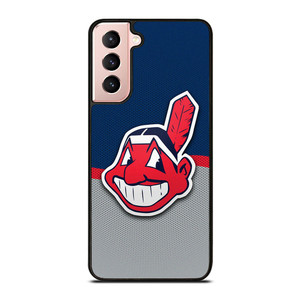 CLEVELAND INDIANS CARBON LOGO Samsung Galaxy S21 Case Cover CLEVELAND INDIANS CARBON LOGO Samsung Galaxy S21 Case Cover