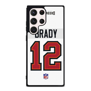 TOM BRADY TAMPA BAY BUCCANEERS WHITE KIT Samsung Galaxy S23 Ultra Case Cover TOM BRADY TAMPA BAY BUCCANEERS WHITE KIT Samsung Galaxy S23 Ultra Case Cover