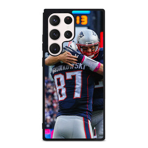 TOM BRADY X ROB GRONKOWSKI NEW ENGLAND PATRIOT Samsung Galaxy S23 Ultra Case Cover