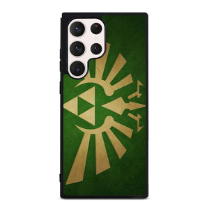 TRIFORCE LEGEND OF ZELDA GREEN LOGO Samsung Galaxy S23 Ultra Case Cover