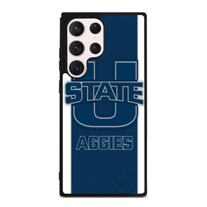 UTAH STATE AGGIES CARBON LOGO Samsung Galaxy S23 Ultra Case Cover UTAH STATE AGGIES CARBON LOGO Samsung Galaxy S23 Ultra Case Cover