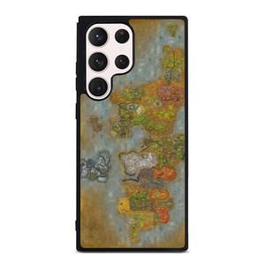 WORLD OF WARCRAFT GAMES MAP Samsung Galaxy S23 Ultra Case Cover WORLD OF WARCRAFT GAMES MAP Samsung Galaxy S23 Ultra Case Cover