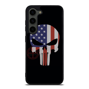 AMERICAN FLAG PUNISHER Samsung Galaxy S23 Plus Case Cover AMERICAN FLAG PUNISHER Samsung Galaxy S23 Plus Case Cover