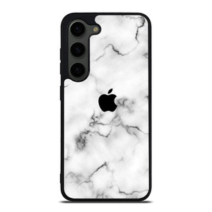 APPLE BLACK MARBLE Samsung Galaxy S23 Plus Case Cover