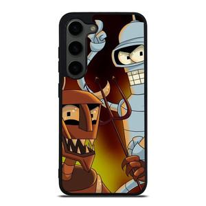 BENDER ROBOT DEVIL FUTURAMA CARTOON Samsung Galaxy S23 Plus Case Cover