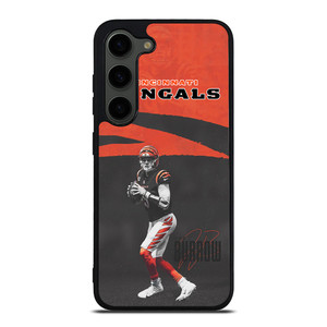 CINCINNATI BENGALS JOE BURROW NFL Samsung Galaxy S23 Plus Case Cover CINCINNATI BENGALS JOE BURROW NFL Samsung Galaxy S23 Plus Case Cover