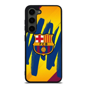 FC BARCELONA BRUSHED LOGO Samsung Galaxy S23 Plus Case Cover