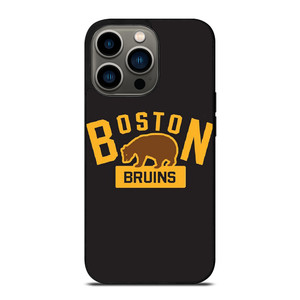 BOSTON BRUINS NHL BEAR SYMBOL iPhone 13 Pro Case Cover BOSTON BRUINS NHL BEAR SYMBOL iPhone 13 Pro Case Cover