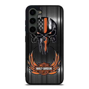 HARLEY DAVIDSON THE PUNISHER METAL Samsung Galaxy S23 Plus Case Cover HARLEY DAVIDSON THE PUNISHER METAL Samsung Galaxy S23 Plus Case Cover