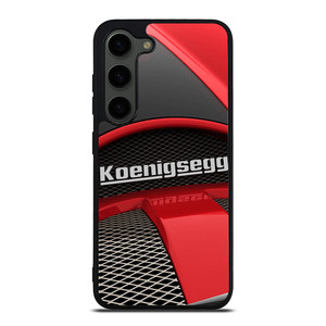 KOENIGSEGG SUPERCAR RED EMBLEM Samsung Galaxy S23 Plus Case Cover KOENIGSEGG SUPERCAR RED EMBLEM Samsung Galaxy S23 Plus Case Cover