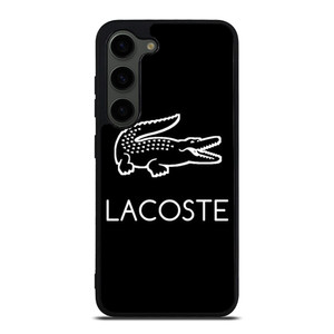 LACOSTE BLACK LINE ART LOGO Samsung Galaxy S23 Plus Case Cover LACOSTE BLACK LINE ART LOGO Samsung Galaxy S23 Plus Case Cover