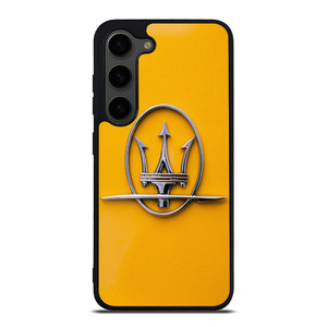 MASERATI YELLOW EMBLEM Samsung Galaxy S23 Plus Case Cover MASERATI YELLOW EMBLEM Samsung Galaxy S23 Plus Case Cover