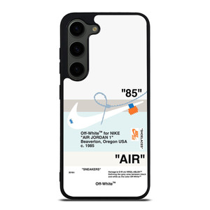 NIKE AIR JORDAN OFF WHITE Samsung Galaxy S23 Plus Case Cover NIKE AIR JORDAN OFF WHITE Samsung Galaxy S23 Plus Case Cover
