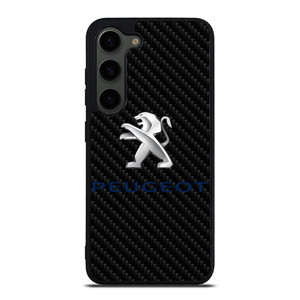 PEUGEOT CARBON EMBLEM Samsung Galaxy S23 Plus Case Cover PEUGEOT CARBON EMBLEM Samsung Galaxy S23 Plus Case Cover