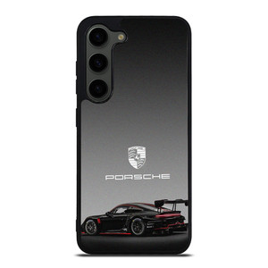PORSCHE 911 GT3 RS BLACK Samsung Galaxy S23 Plus Case Cover