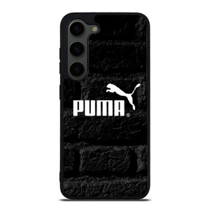 PUMA BLACK WALL TEXTURE Samsung Galaxy S23 Plus Case Cover PUMA BLACK WALL TEXTURE Samsung Galaxy S23 Plus Case Cover