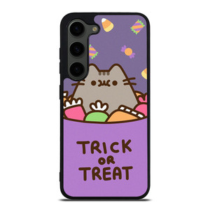 PUSHEEN THE CAT HALLOWEEN TRICK OR TREAT Samsung Galaxy S23 Plus Case Cover