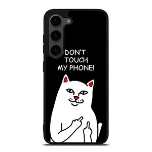 RIPNDIP CAT DONT TOUCH MY PHONE Samsung Galaxy S23 Plus Case Cover