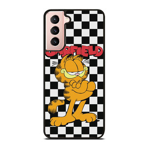 GARFIELD CAT CHECKERBOARD  Samsung Galaxy S21 Case Cover