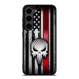THE PUNISHER AMERICAN FLAG METAL Samsung Galaxy S23 Plus Case Cover THE PUNISHER AMERICAN FLAG METAL Samsung Galaxy S23 Plus Case Cover