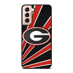 GEORGIA BULLDOGS FOOTBALL EMBLEM  Samsung Galaxy S21 Case Cover