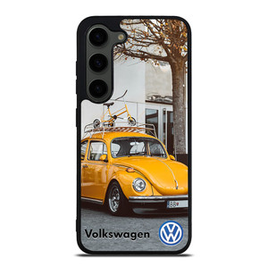 VOLKSWAGEN BEETLE YELLOW Samsung Galaxy S23 Plus Case Cover VOLKSWAGEN BEETLE YELLOW Samsung Galaxy S23 Plus Case Cover