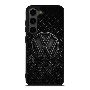 VW VOLKSWAGEN BLACK METAL EMBLEM Samsung Galaxy S23 Plus Case Cover VW VOLKSWAGEN BLACK METAL EMBLEM Samsung Galaxy S23 Plus Case Cover