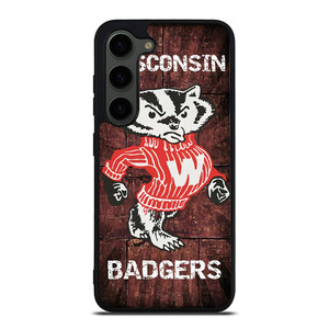 WISCONSIN BADGERS RUSTY SYMBOL Samsung Galaxy S23 Plus Case Cover WISCONSIN BADGERS RUSTY SYMBOL Samsung Galaxy S23 Plus Case Cover