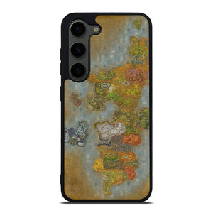 WORLD OF WARCRAFT GAMES MAP Samsung Galaxy S23 Plus Case Cover WORLD OF WARCRAFT GAMES MAP Samsung Galaxy S23 Plus Case Cover