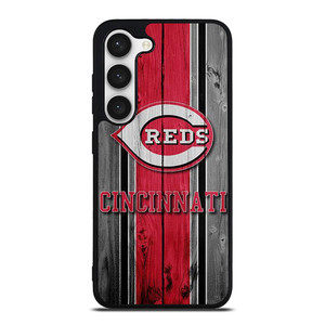CINCINNATI REDS WOOD LOGO Samsung Galaxy S23 Case Cover