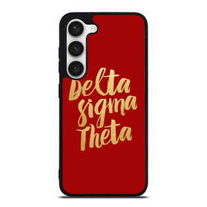 DELTA SIGMA THETA RED Samsung Galaxy S23 Case Cover