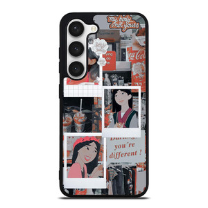 DISNEY PRINCESS MULAN AESTHETIC COLLAGE Samsung Galaxy S23 Case Cover