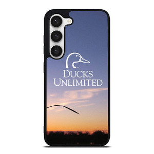 DUCKS UNLIMITED SUNSET LOGO Samsung Galaxy S23 Case Cover DUCKS UNLIMITED SUNSET LOGO Samsung Galaxy S23 Case Cover
