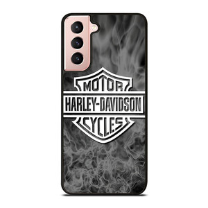 HARLEY DAVIDSON MOTORCYCLES SMOKE LOGO Samsung Galaxy S21 Case Cover HARLEY DAVIDSON MOTORCYCLES SMOKE LOGO Samsung Galaxy S21 Case Cover