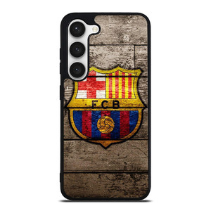 FC BARCELONA WOOD LOGO Samsung Galaxy S23 Case Cover