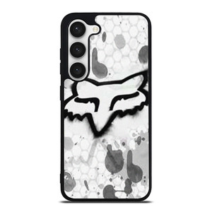 FOX RACING WHITE BRUSHED LOGO Samsung Galaxy S23 Case Cover FOX RACING WHITE BRUSHED LOGO Samsung Galaxy S23 Case Cover