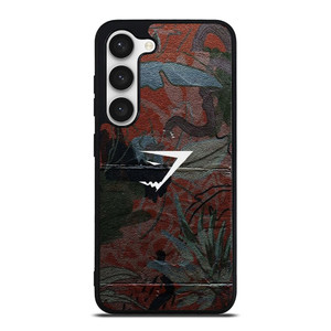GYMSHARK FLORAL LEATHER Samsung Galaxy S23 Case Cover