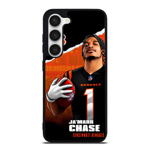 JA'MARR CHASE CINCINNATI BENGALS NFL FOOTBALL Samsung Galaxy S23 Case Cover JA'MARR CHASE CINCINNATI BENGALS NFL FOOTBALL Samsung Galaxy S23 Case Cover