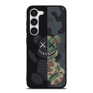 KAWS BLACK CAMO Samsung Galaxy S23 Case Cover