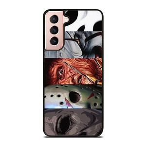 HORROR MOVIES MASK COLLAGE Samsung Galaxy S21 Case Cover HORROR MOVIES MASK COLLAGE Samsung Galaxy S21 Case Cover